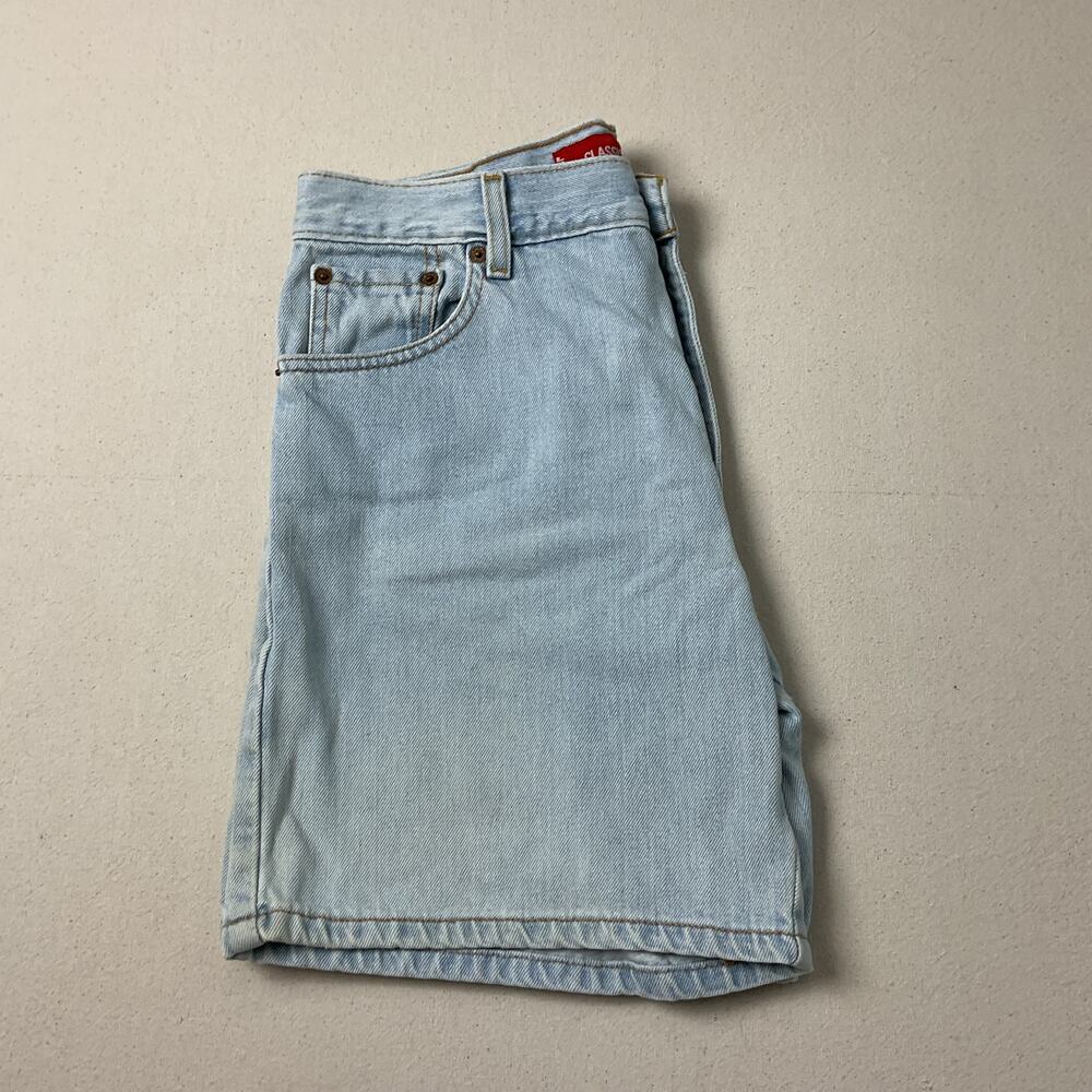 Levis Classic Light Blue Womens Size 10 Denim Jeans Shorts